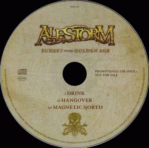 Alestorm : Sunset on the Golden Age (Single)